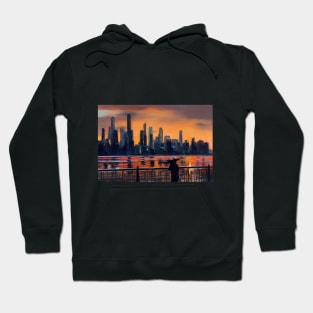 City Sunset Hoodie